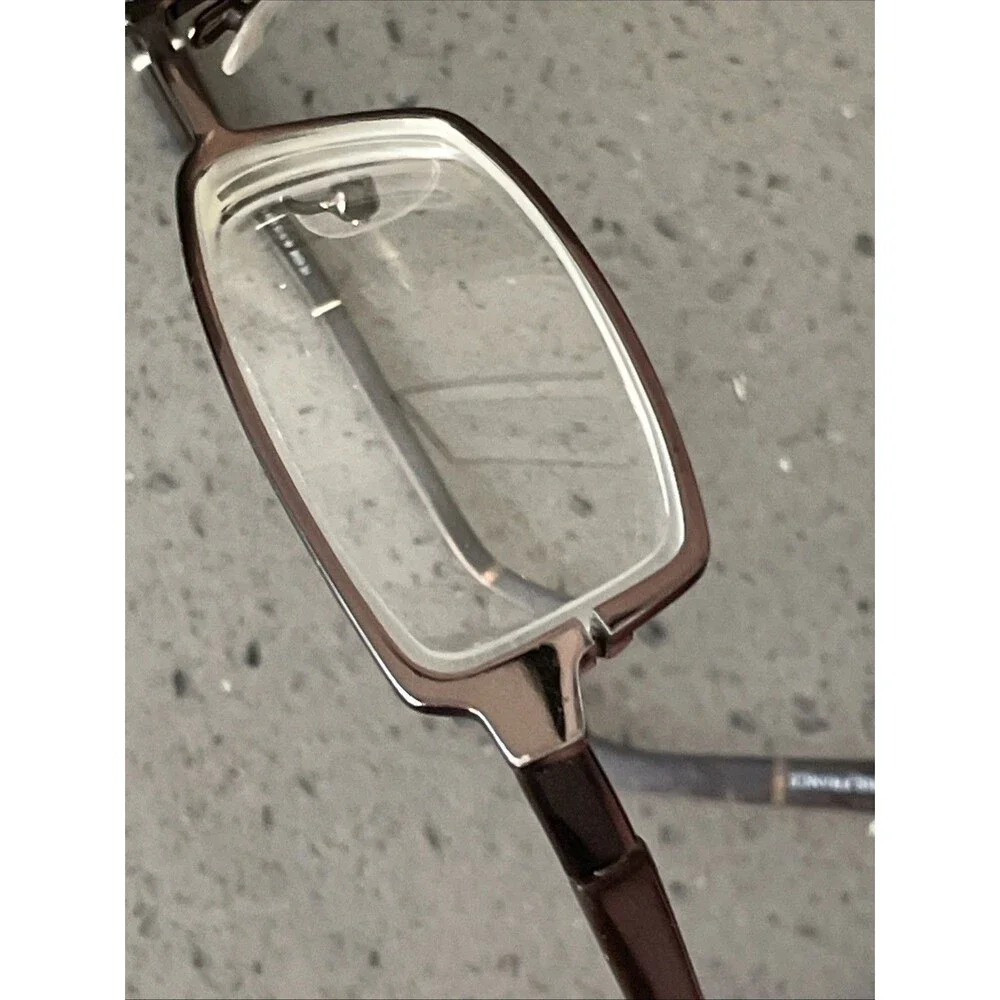 Helium Paris Italy HE 4004E S BROWN 48-18-135 Full Rim Eyeglasses Frames ONLY
